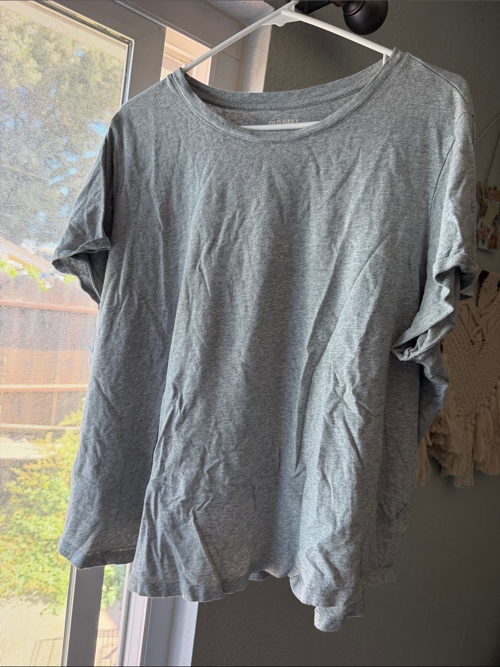 Old Navy Light Gray Short Sleeve Crew Tee (2 AVAILABLE)